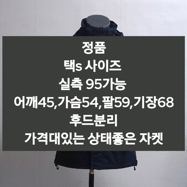 노스페이스 후드집업 점퍼--8