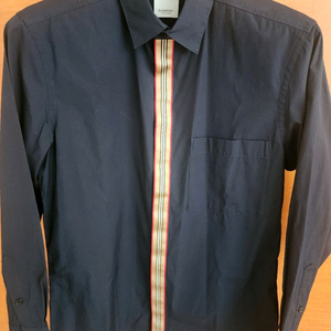 버버리 네이비 스트라이프 셔츠 팝니다