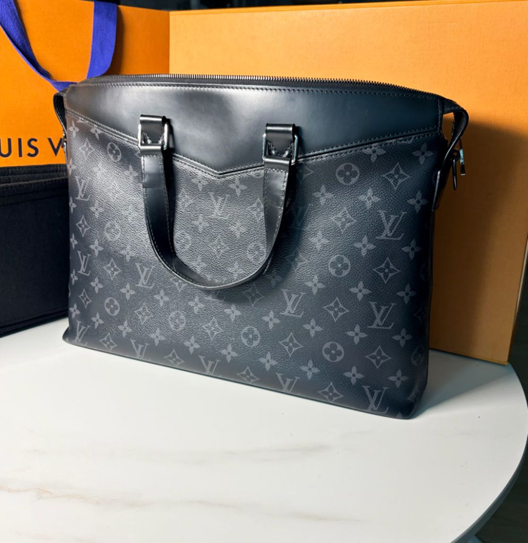 모노그램 캔버스 브리프케이스 루이비통--1