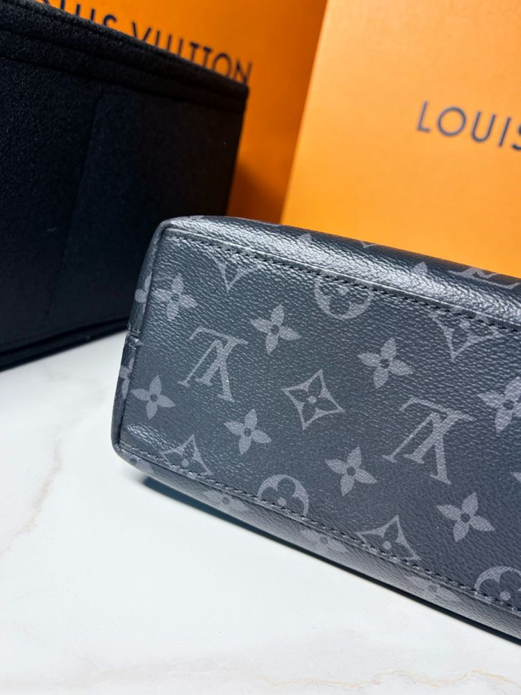 모노그램 캔버스 브리프케이스 루이비통--2