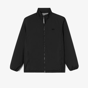 새상품)동일라코스테 디터쳐블 하이넥 점퍼 바람막이, 베스트 블랙