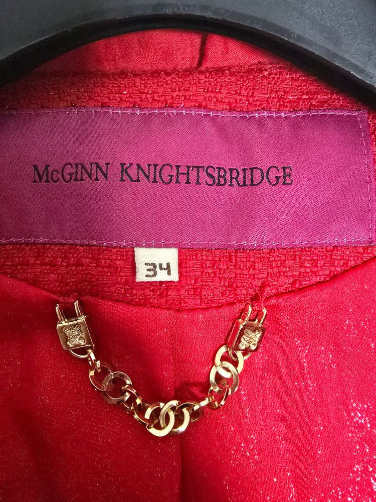 매긴 트위드자켓 44--2