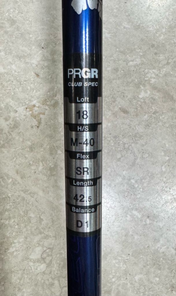 prgr rs 3,5번 우드 이미지