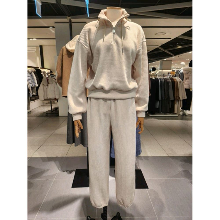 코데즈컴바인 코듀로이 반집업 조거팬츠 셋업 M--0