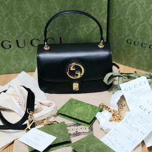 구찌 블론디 스몰 탑핸들 735101