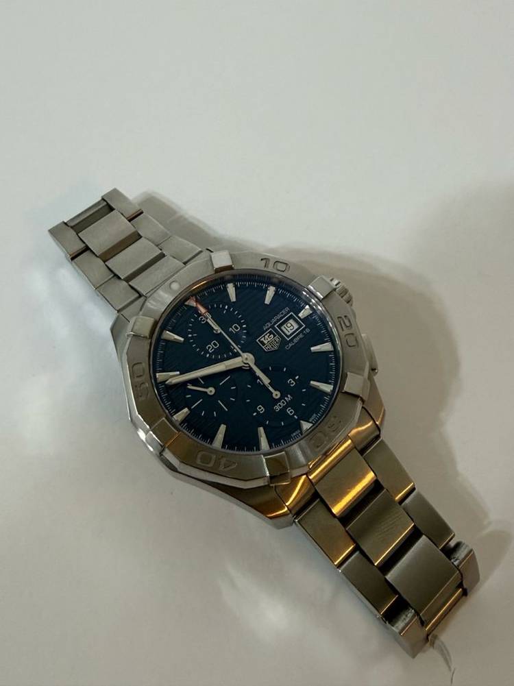 태그호이어 아쿠아레이서300 오토매틱 크로노--1