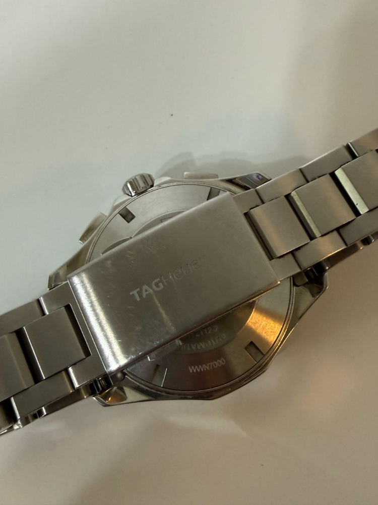 태그호이어 아쿠아레이서300 오토매틱 크로노--4