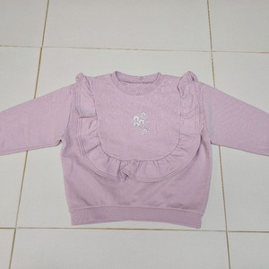 메리앤본 맨투맨 핑크 100