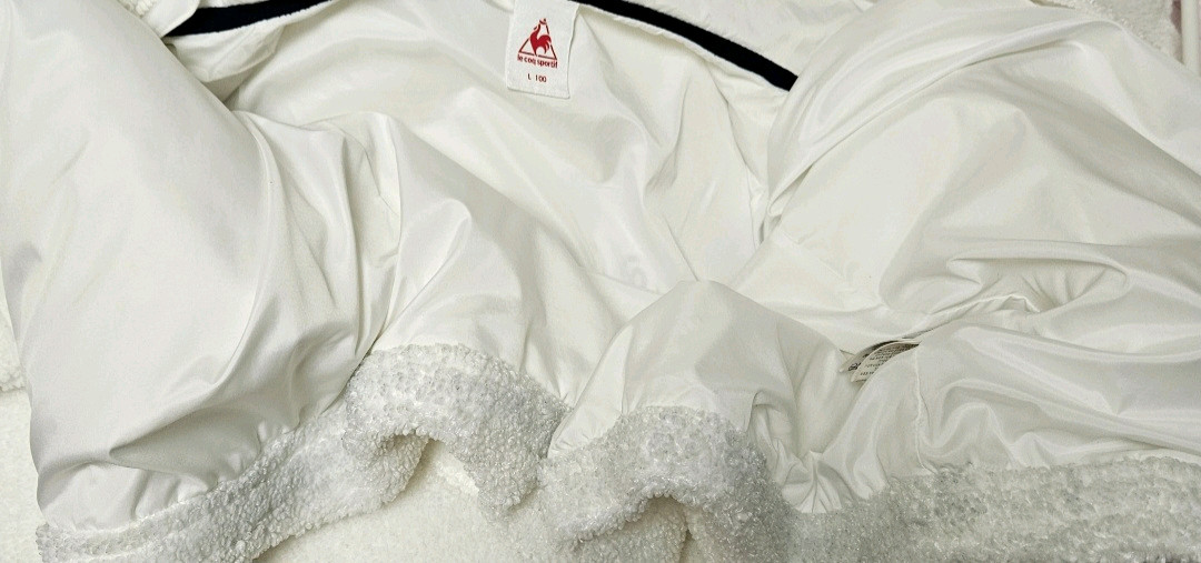 [최저가]르꼬끄 양털 뽀글이 후드집업 플리스 후리스 자켓 점퍼 - 화이트--4