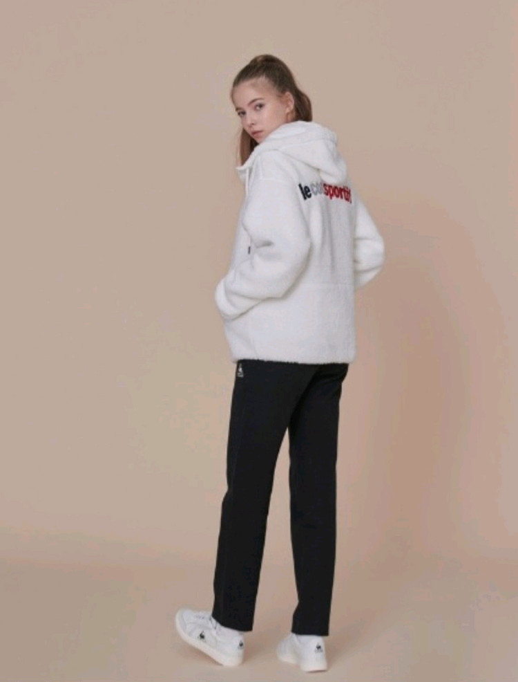 [최저가]르꼬끄 양털 뽀글이 후드집업 플리스 후리스 자켓 점퍼 - 화이트--7