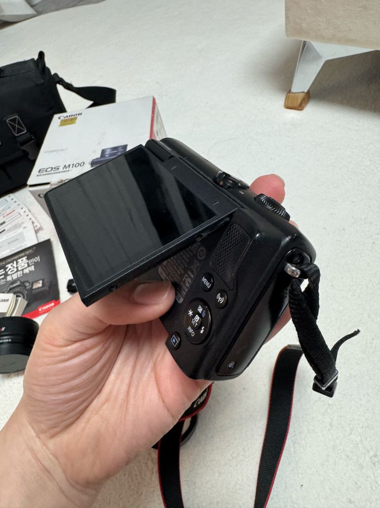 캐논 EOS M100 미러리스 카메라 세트--6