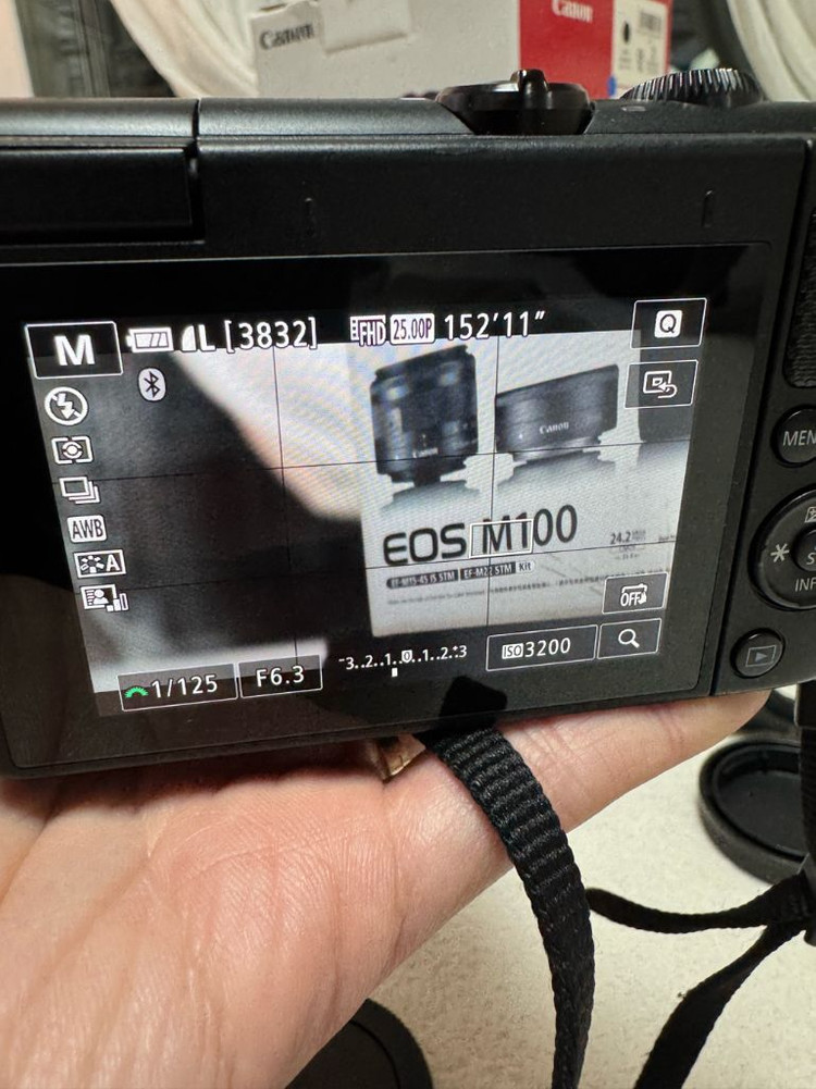 캐논 EOS M100 미러리스 카메라 세트--7