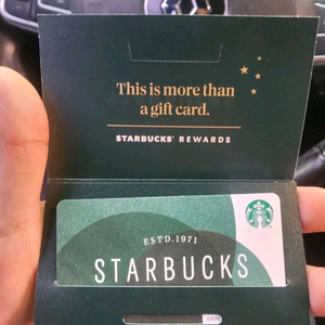 스타벅스 기프트카드 10만원권