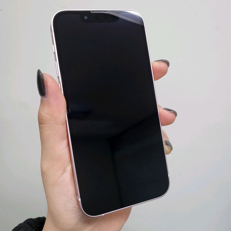 S급] 아이폰 13 미니 128기가 배터리100 핑크 코랄 128GB--8
