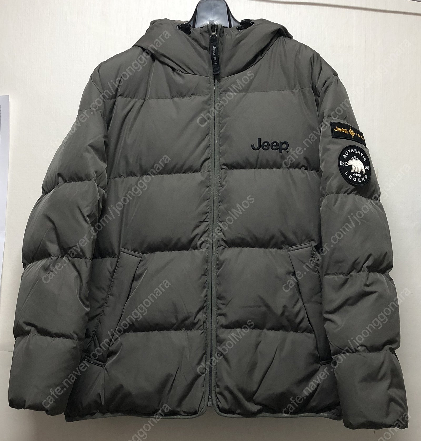 지프, 오리털 숏패딩