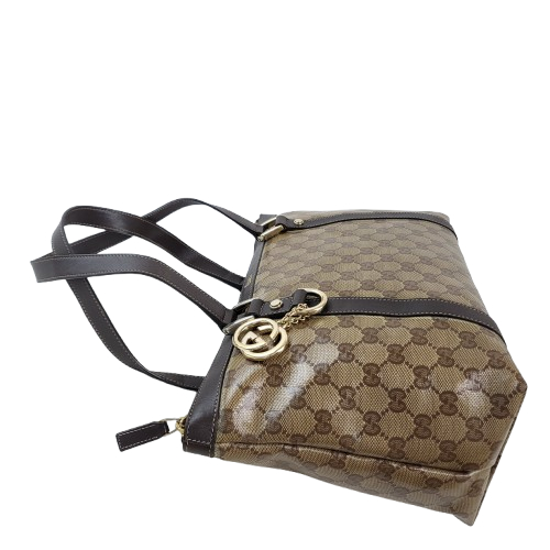 정품 구찌 에비 크리스탈 숄더백--4