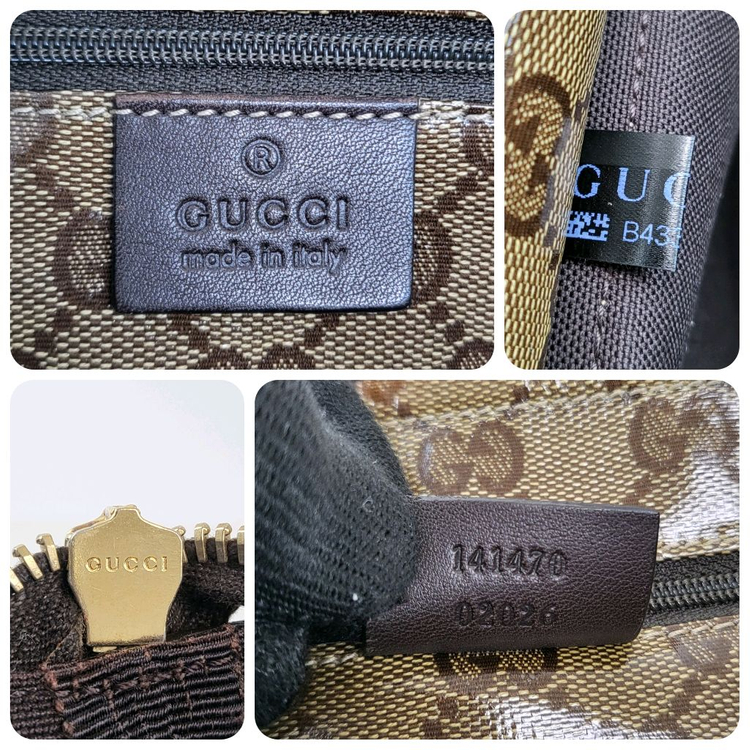 정품 구찌 에비 크리스탈 숄더백--8