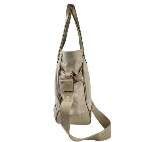 정품 로에베 아나그램 리넨 옥스포드 숄더/크로스백--2