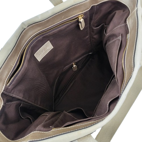 정품 로에베 아나그램 리넨 옥스포드 숄더/크로스백--9