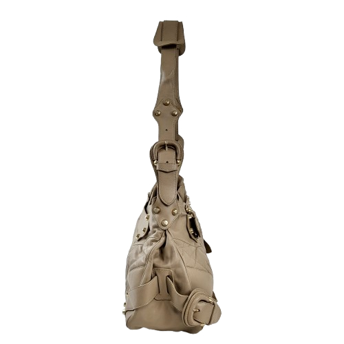 정품 버버리 퀼팅 가죽 숄더백--2