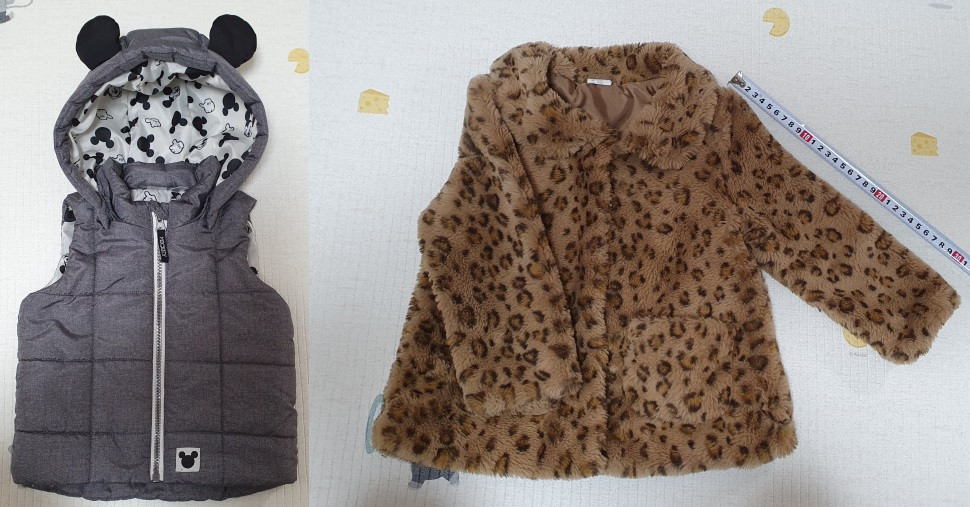 남아 여아 아우터 무스탕 가디건 바람막이 롱패딩--4