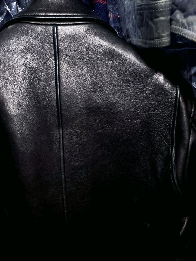 산드로옴므 / 이태리 람포 지퍼 양가죽 라이더 자켓 / 100-105--8