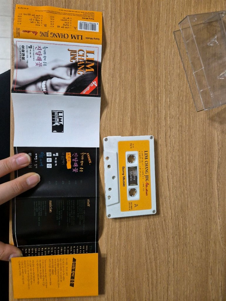 [정품/TAPE] 임창정 4집 - 늑대와 함께 춤을 / 진달래꽃 카세 이미지