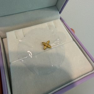 골든듀 펄시피아 쁘띠 옐로사파이어 옐로골드 펜던트