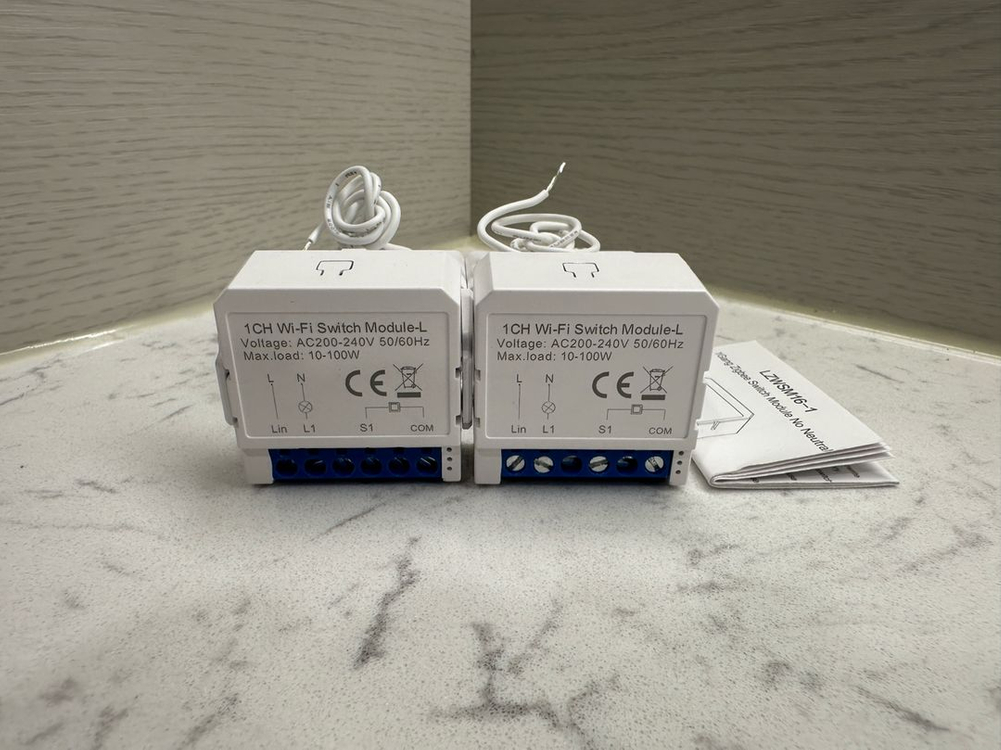 WiFi 스마트 스위치 모듈 1채널 이미지