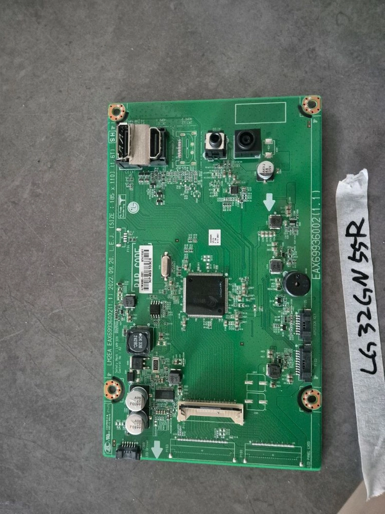 LG 32인치 모니터 메인보드 32GN55R 작동잘됩니다 이미지
