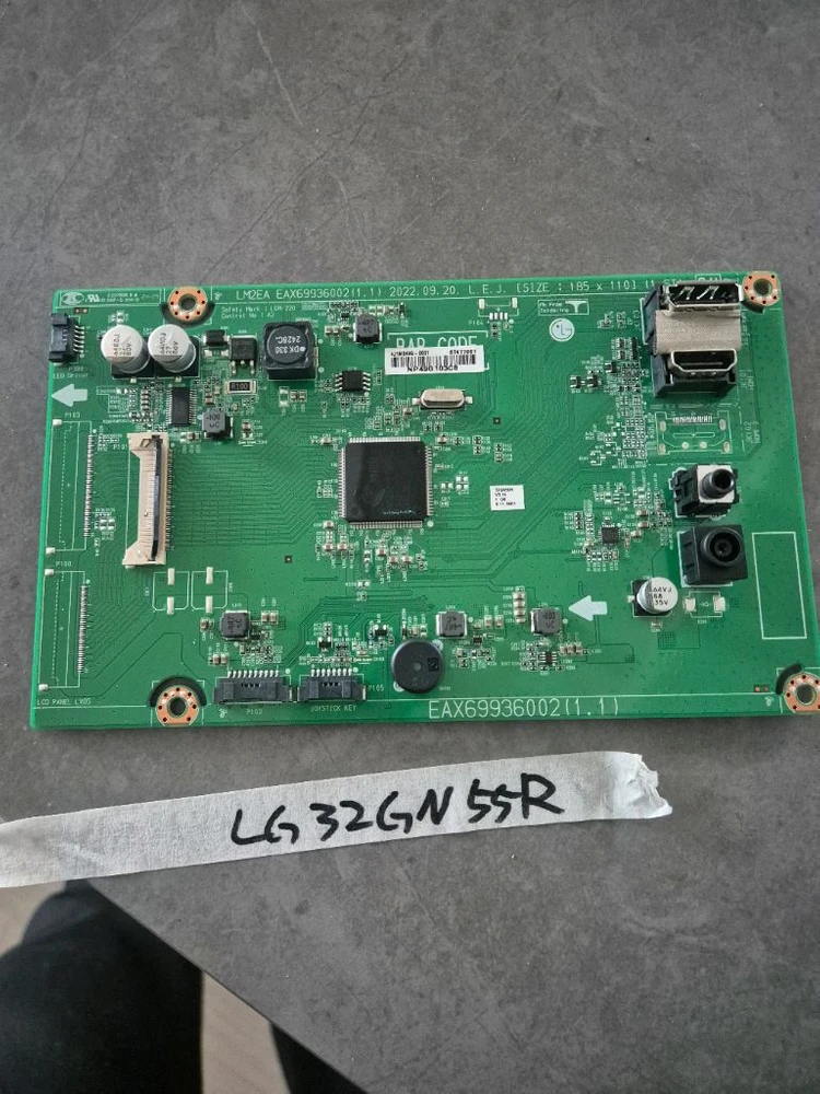 LG 32인치 모니터 메인보드 32GN55R 작동잘됩니다 이미지