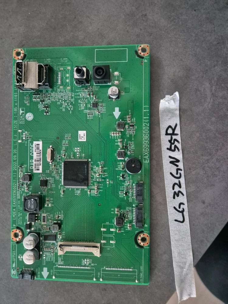 LG 32인치 모니터 메인보드 32GN55R 작동잘됩니다 이미지