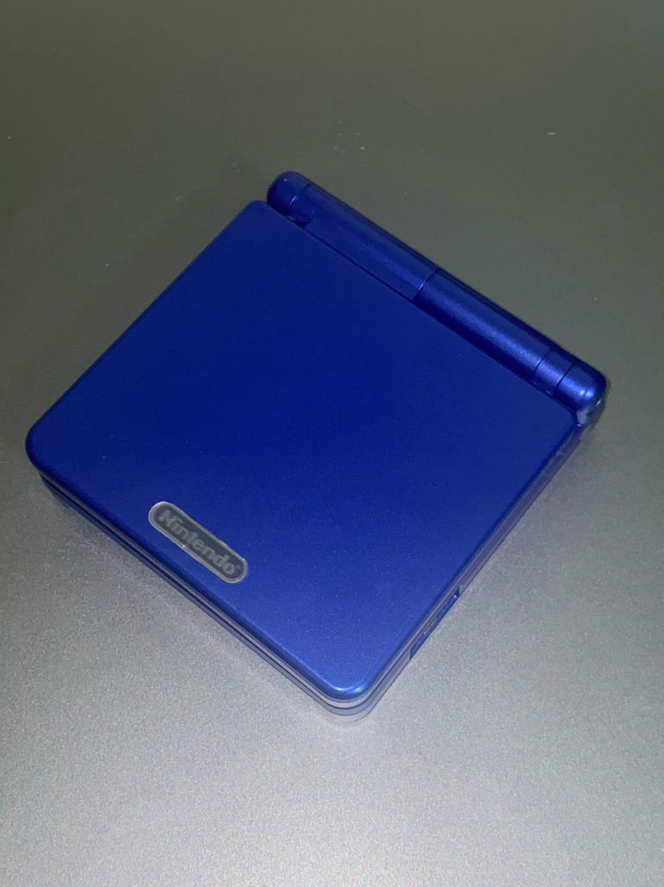 미사용 게임보이 어드밴스 SP GBA SP 닌텐도 네이비 블루 이미지