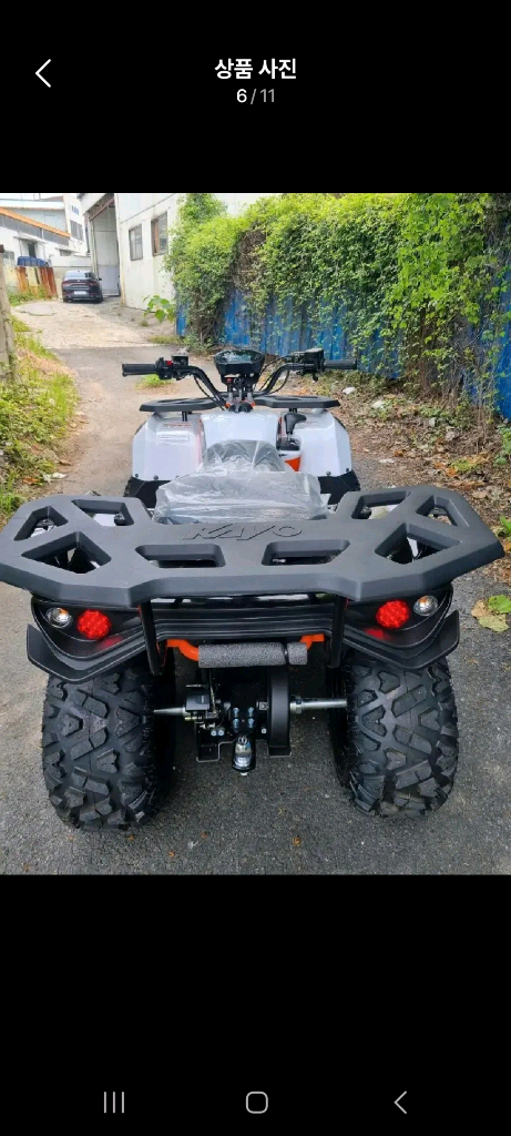 신차와동일한 중고 사륜바이크 카요 불180 이미지