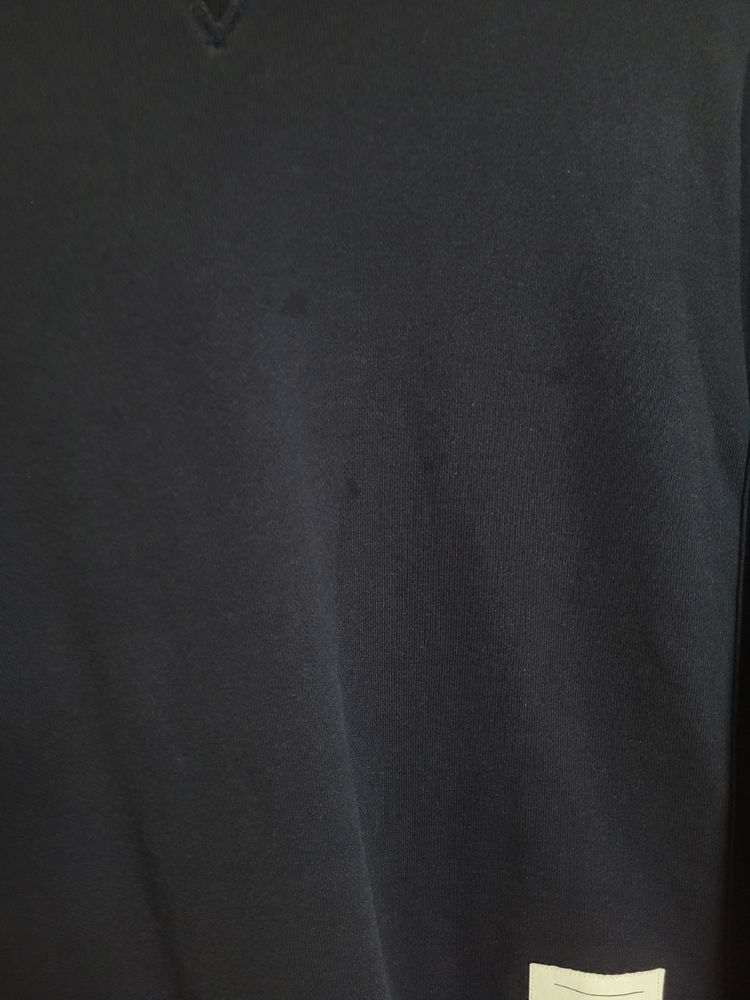 [3] 톰브라운 네이비 사선완장 옆트임 맨투맨--3