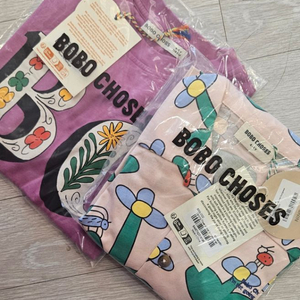 보보쇼즈 상의+라운지웨어 상하 셋트 4-5y일괄 이미지