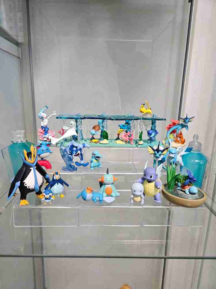 포켓몬 리멘트 가챠 물타입 아쿠아보틀 샤미드 수댕이 물짱이 스타팅 마릴 엠페르트 몬코레 스케일월드 피규어 가샤폰--6