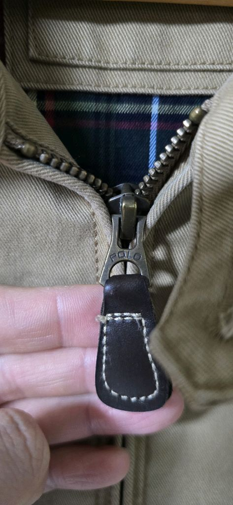 (교신가능 내용있음)폴로(Polo) 바라쿠타 블루종 면점퍼/재킷 M--3