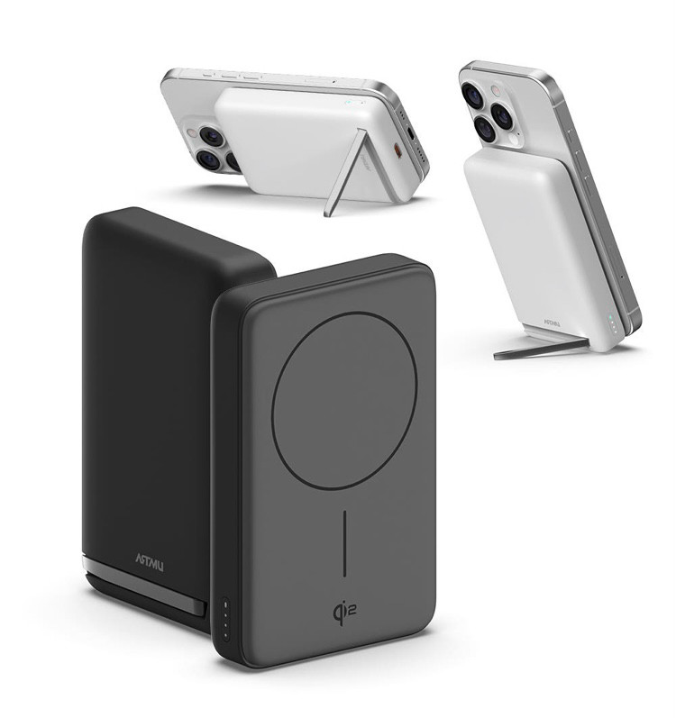 아트뮤 Qi2 맥세이프 무선 보조배터리 10000mAh QB110 미개봉 (블랙)--1