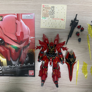 반다이 RG 시난주, 엑시아. 마크2 및 건담 리바이벌 가조립 팝니다. 이미지