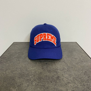 (OS) 슈프림 6패널 볼캡 모자 아크로고 네이비