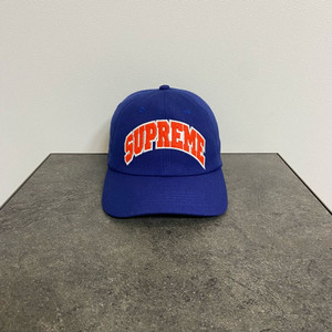 (OS) 슈프림 6패널 볼캡 모자 아크로고 네이비