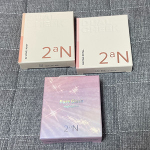 투에이엔 2an 듀얼치크 핑크페탈