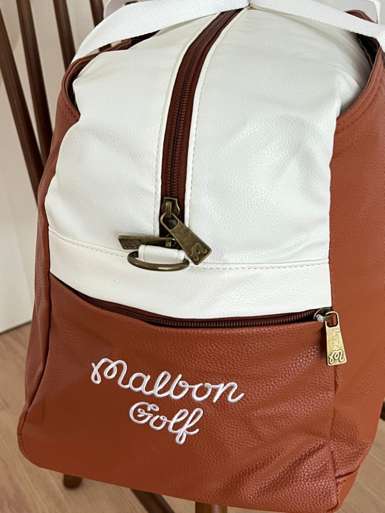 말본 브라운 보스턴백 골프백--4
