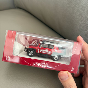 타임마이크로 코카콜라 도요타 콜라보 미니카 1/64 피규어 포함