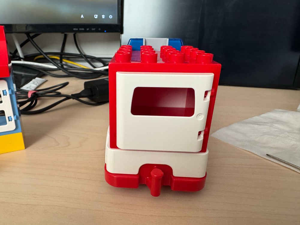 (단종제품) 레고 듀플로 10527 앰블런스 세트--3