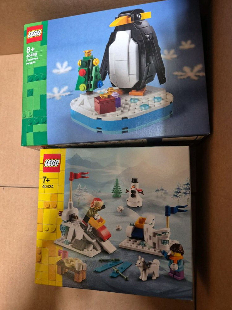 레고 크리스마스 겨울 일괄판매 9개--1