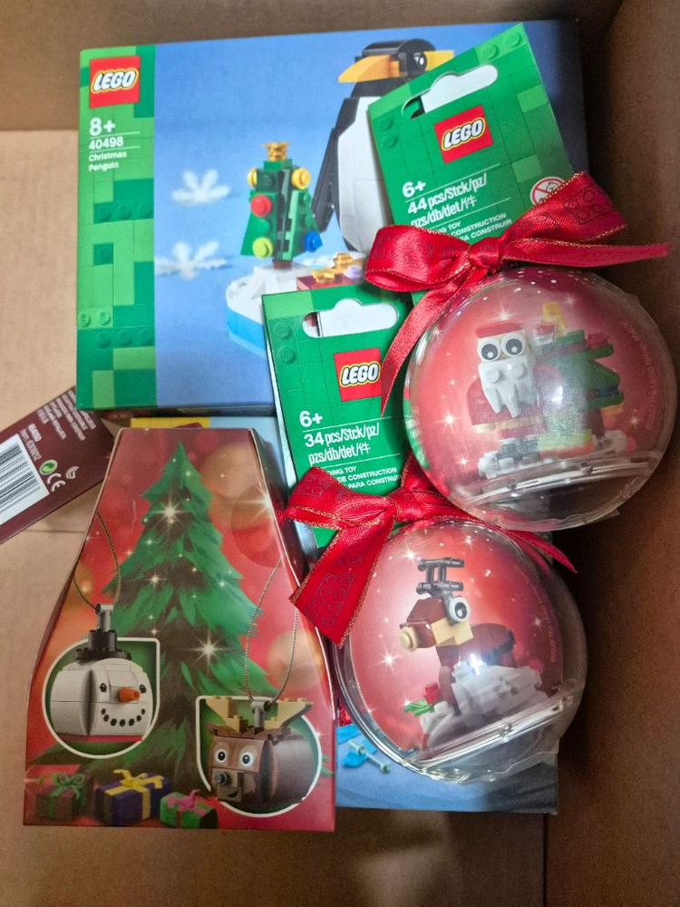 레고 크리스마스 겨울 일괄판매 9개--2
