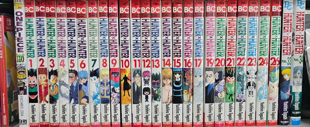 (급처) 헌터헌터 만화책 구판 전권 세트 일괄--1