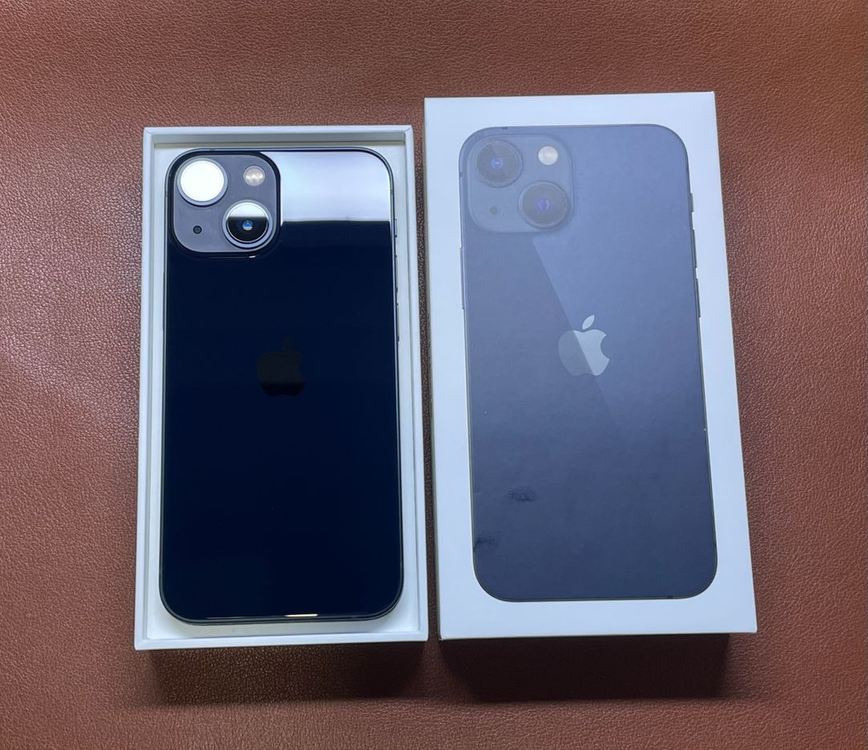 (애플케어플러스)아이폰 13미니 128 미드나이트 자급제 S급--0